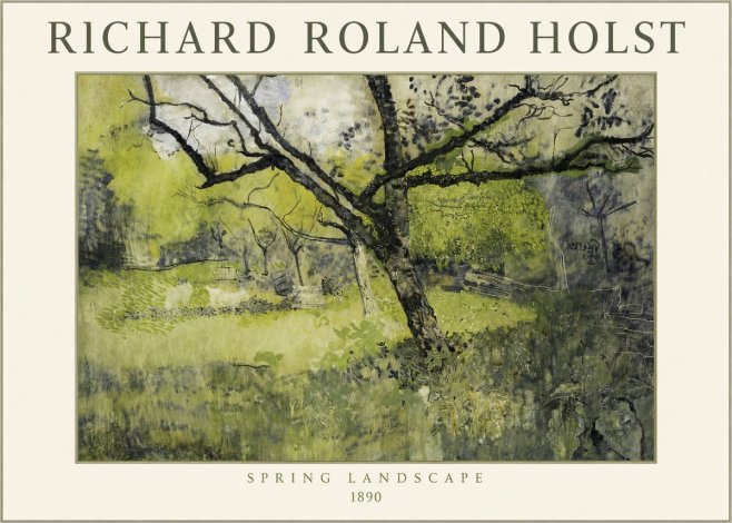Richard Roland Holst Spring Landscape No1 - Poster