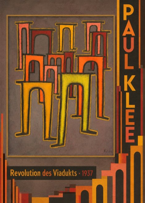 Paul Klee Revolution Des Viadukts No3 - Poster
