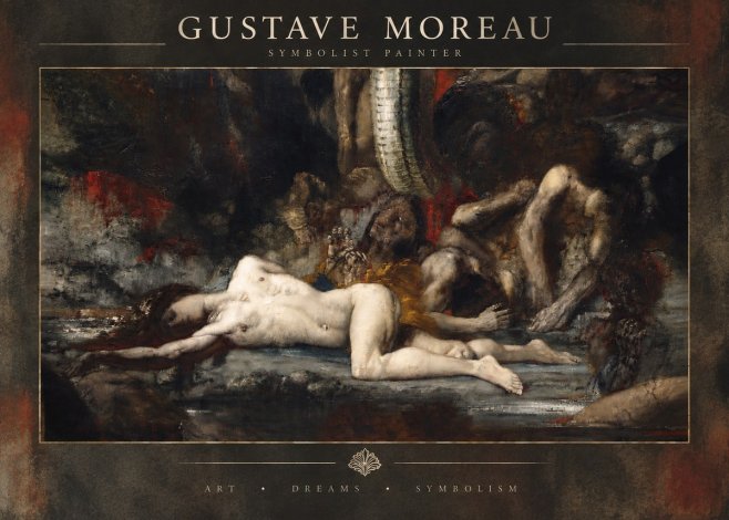 Gustave Moreau Despair No5 - Poster