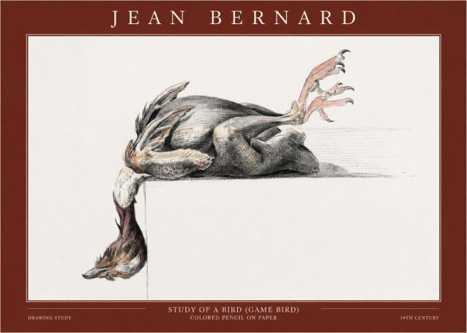 Jean Bernard Stillness No4 - Poster
