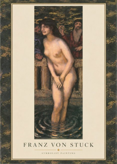 Franz von Stuck Susanna No1 - Poster