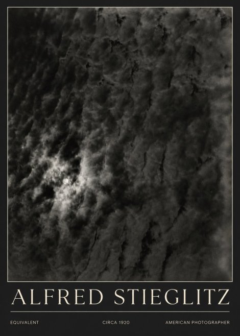 Alfred Stieglitz Equivalent II No5 - Poster