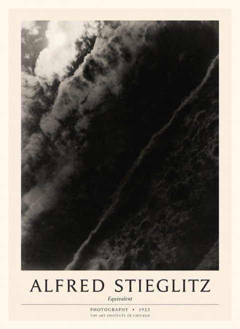 Alfred Stieglitz Equivalent III No1 - Poster
