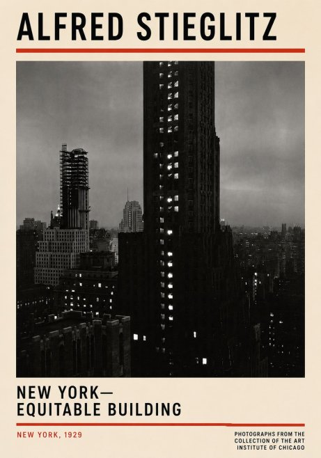 Alfred Stieglitz New York—equitable Building No6 - Poster