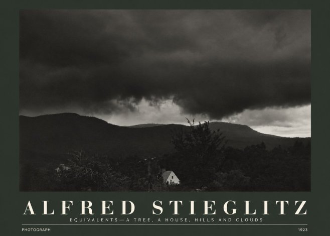 Alfred Stieglitz Equivalent VI No5 - Poster