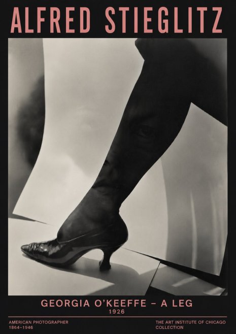 Alfred Stieglitz Georgia O'keeffe – a Leg No6 - Poster