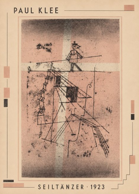 Paul Klee Seiltänzer III No3 - Poster