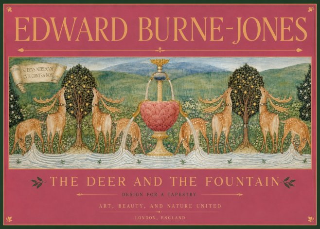 Edward Burne-Jones The Deer and the Fountain No2 - Poster