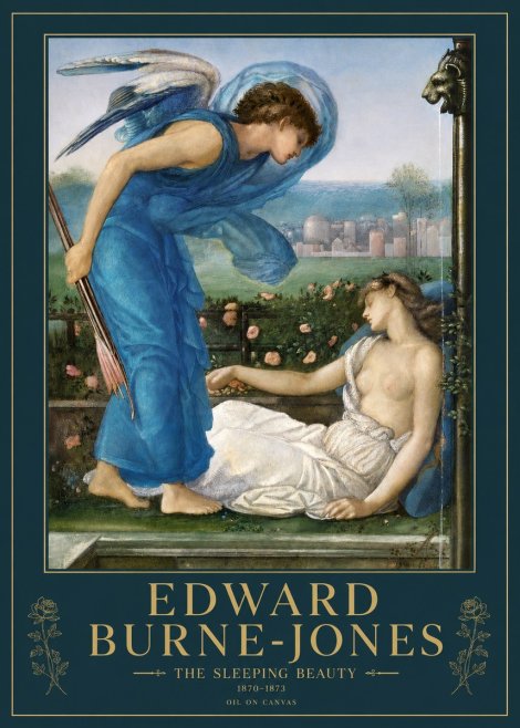 Edward Burne-Jones The Sleeping Beauty No2 - Poster
