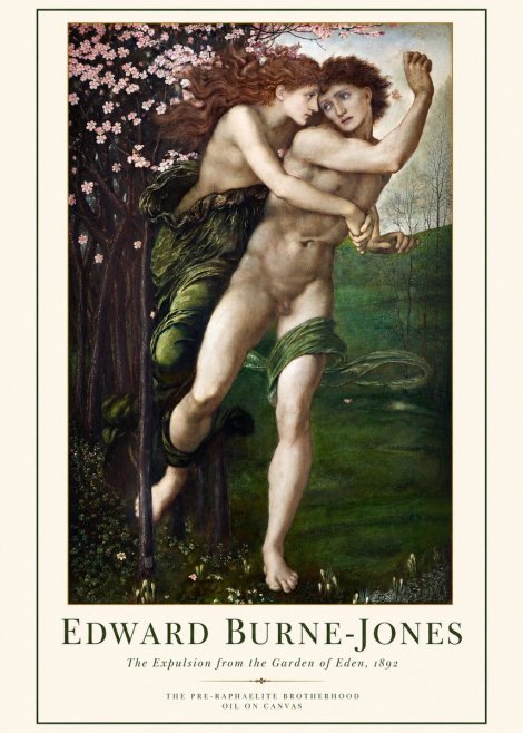 Edward Burne-Jones Springtime and the Spring No6 - Poster