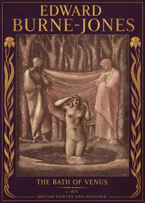 Edward Burne-Jones The Bath of Venus No2 - Poster