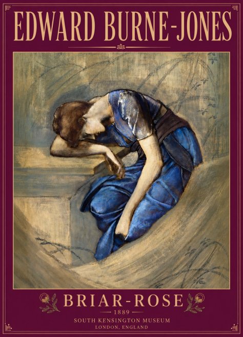 Edward Burne-Jones Briar-rose No3 - Poster
