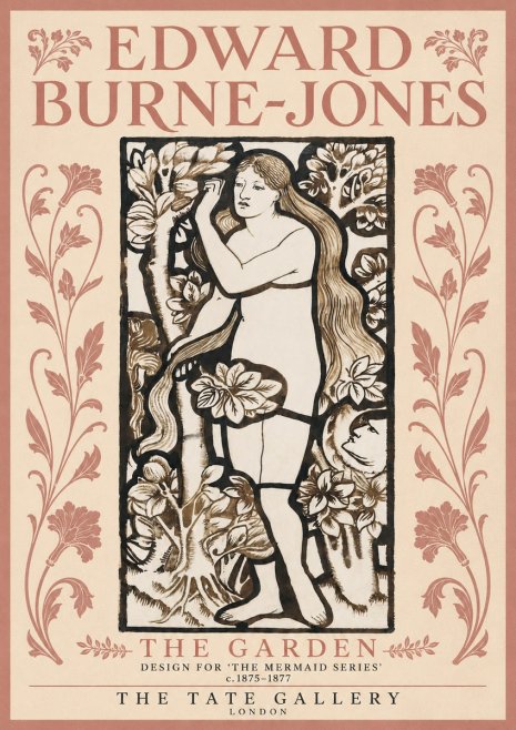 Edward Burne-Jones The Garden No3 - Poster