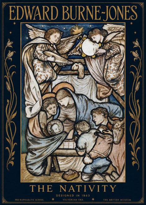 Edward Burne-Jones The Nativity No3 - Poster