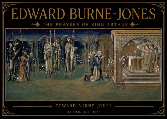 Edward Burne-Jones The Prayers of King Arthur No3 - Poster