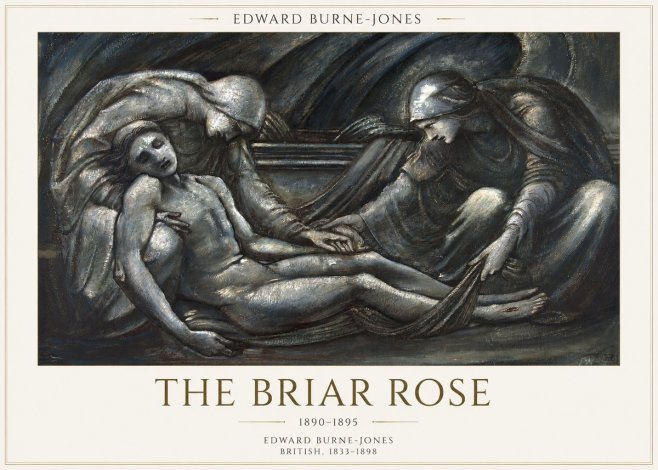 Edward Burne-Jones The Briar Rose No1 - Poster
