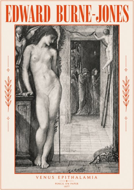 Edward Burne-Jones Venus Epithalamia No5 - Poster