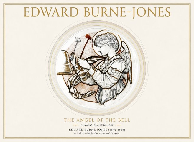 Edward Burne-Jones The Angel of the Bell No1 - Poster
