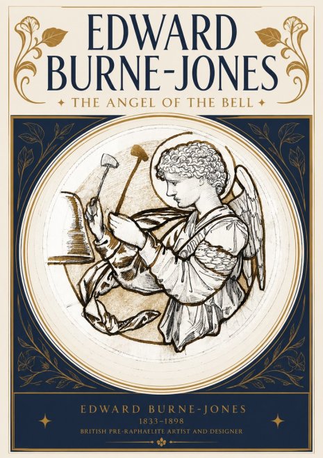 Edward Burne-Jones The Angel of the Bell No3 - Poster