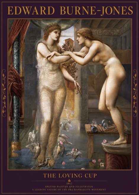 Edward Burne-Jones The Loving Cup No2 - Poster