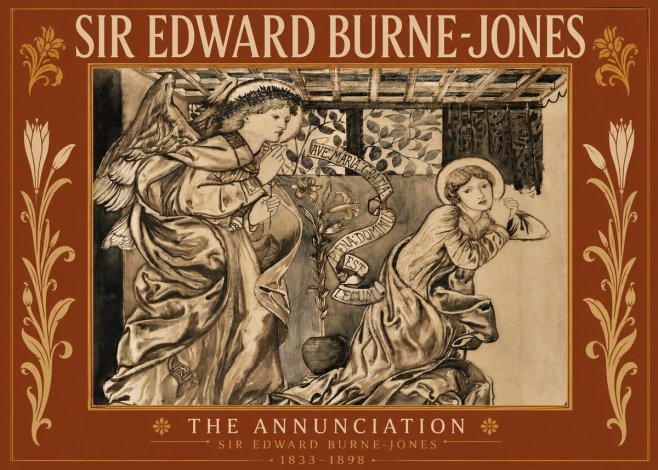 Edward Burne-Jones The Annunciation II No5 - Poster