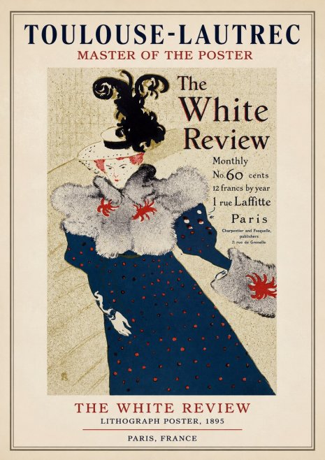 Toulouse-Lautrec The White Review No1 - Poster