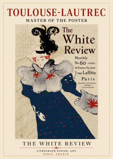 Toulouse-Lautrec The White Review No3 - Poster