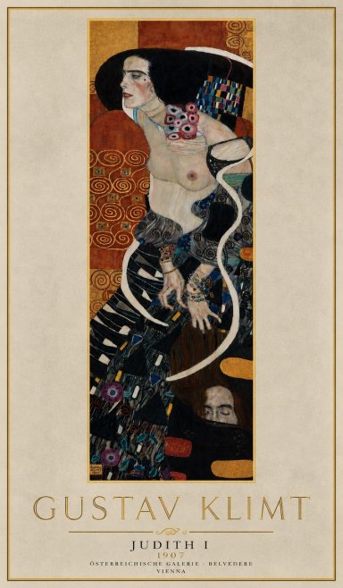 Klimt Judith I No6 - Poster