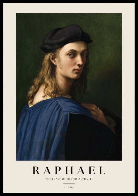 Raphael Portrait of Bindo Altoviti No1 - Poster