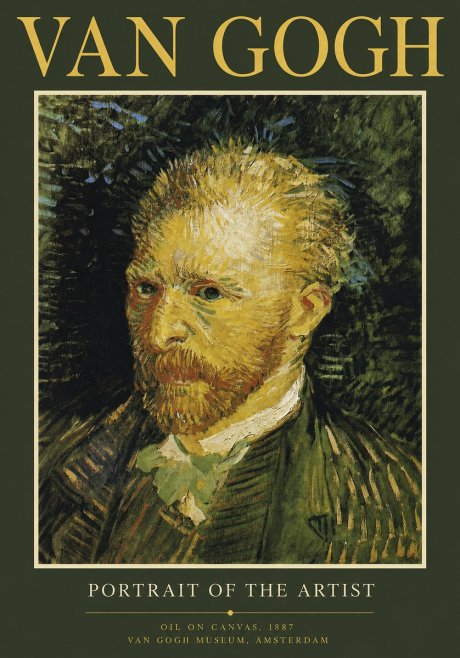 Van Gogh Portrait of the Artist III No2 - Poster