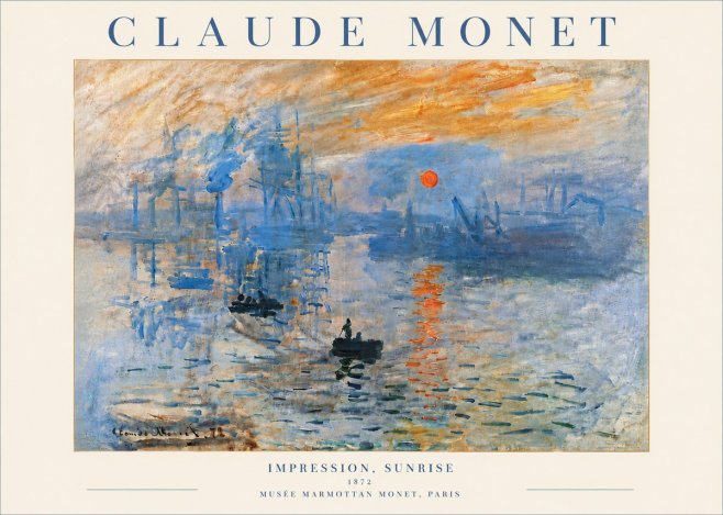 Monet Impression, Sunrise I No6 - Poster