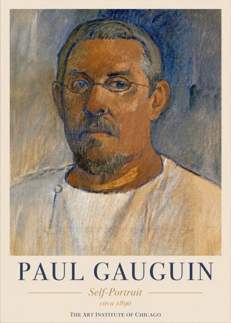 Paul Gauguin Self-portrait I No1 - Poster