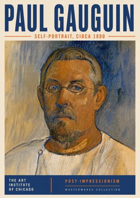 Paul Gauguin Self-portrait I No6 - Poster