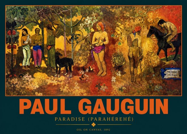 Paul Gauguin Paradise (Parahéréhé) No2 - Poster