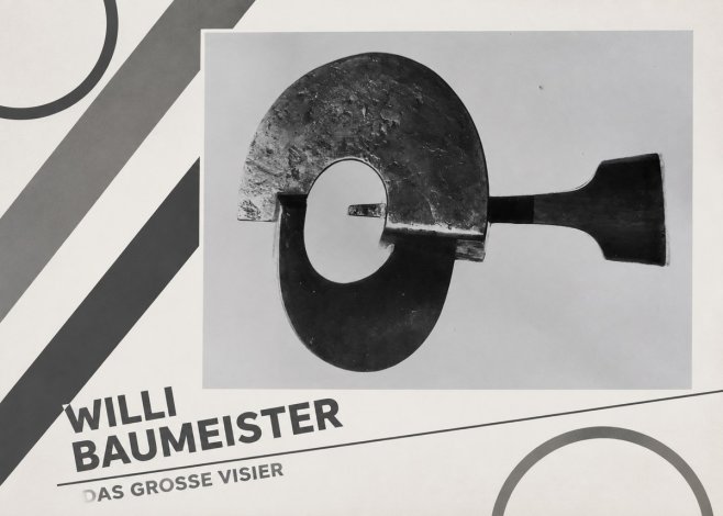 Willi Baumeister Das Grosse Visier No4 - Poster