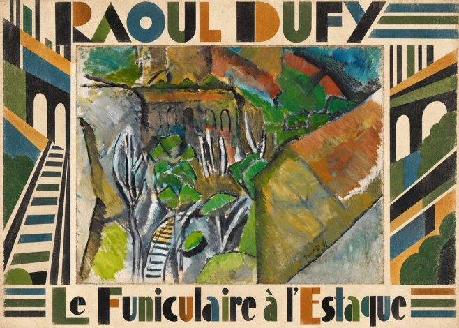 Raoul Dufy Le Funiculaire À L'estaque No4 - Poster