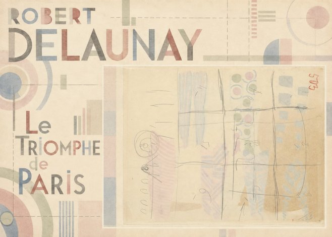 Robert Delaunay Le Triomphe De Paris I No5 - Poster