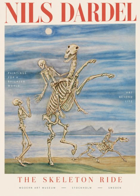 Nils Dardel The Dancer No4 - Poster