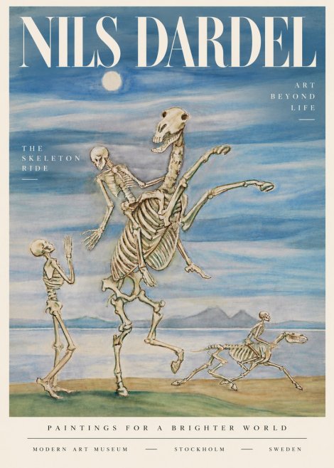 Nils Dardel The Dancer No5 - Poster