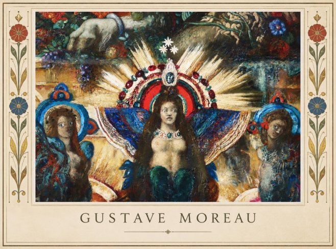 Gustave Moreau L'apparition I No1 - Poster