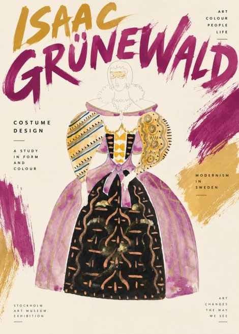 Isaac Grünewald Costume Design V No2 - Poster