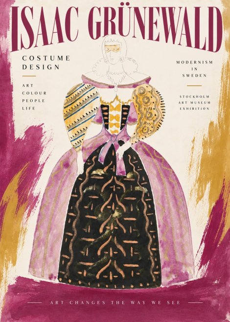 Isaac Grünewald Costume Design V No5 - Poster