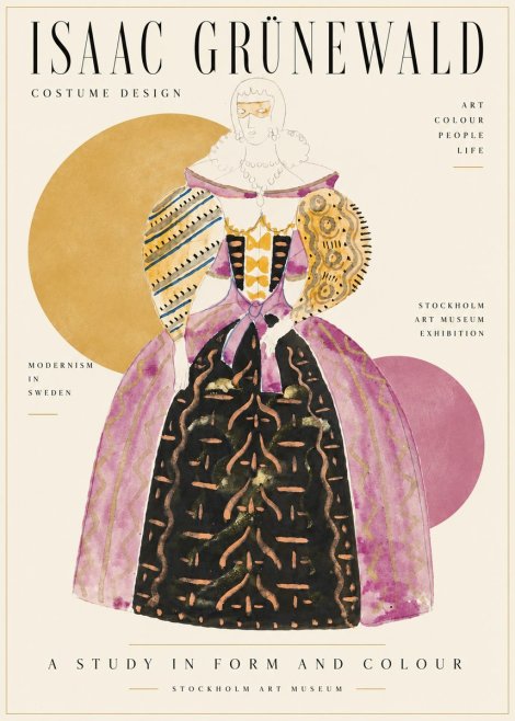 Isaac Grünewald Costume Design V No6 - Poster