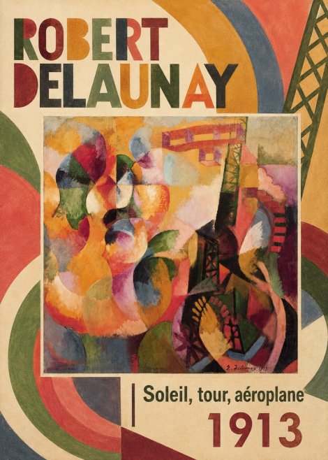 Robert Delaunay Soleil, Tour, Aéroplane No2 - Poster