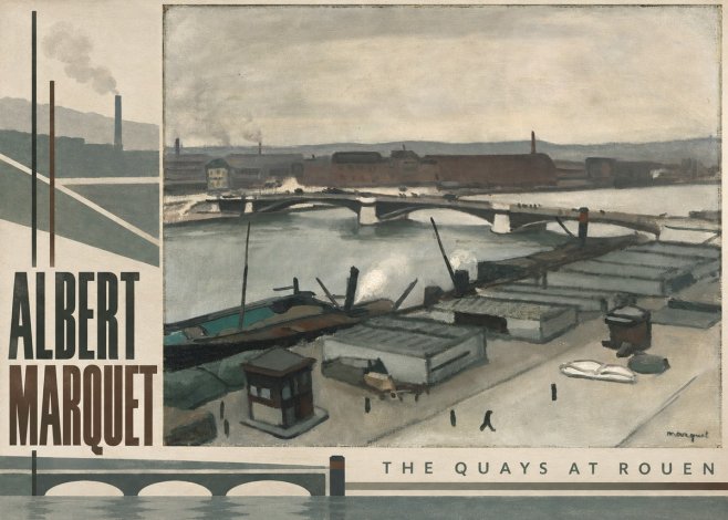 Albert Marquet The Quays at Rouen No5 - Poster