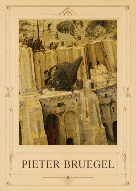 Pieter Bruegel The Tower of Babel VII No1 - Poster
