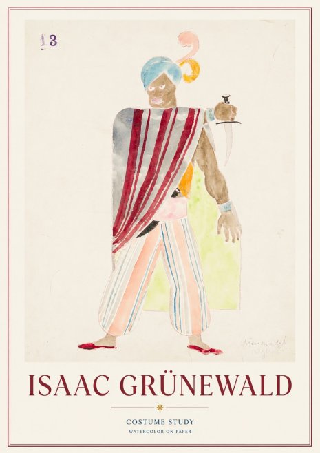 Isaac Grünewald Costume Study III No1 - Poster