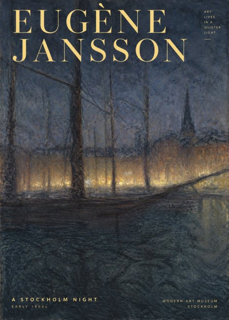 Eugène Jansson Evening on the Water No3 - Poster