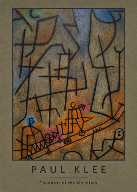 Paul Klee Conquest of the Mountain I No3 - Poster