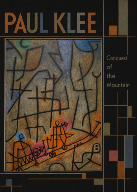 Paul Klee Conquest of the Mountain I No5 - Poster